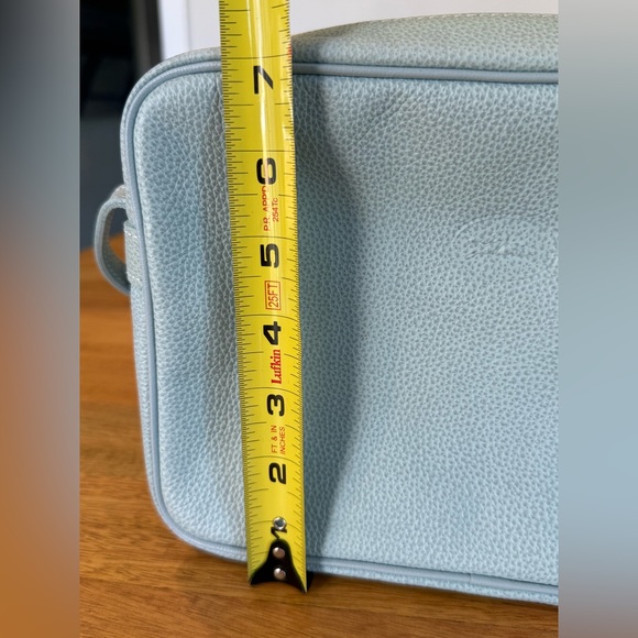 Longchamp Sky Blue “Camera” Shoulder Bag Purse - Picture 6 of 7